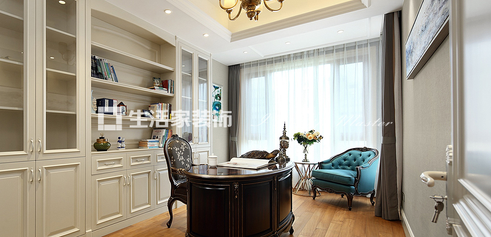 储物柜金科博翠碧蓝湾 189平 欧式风格