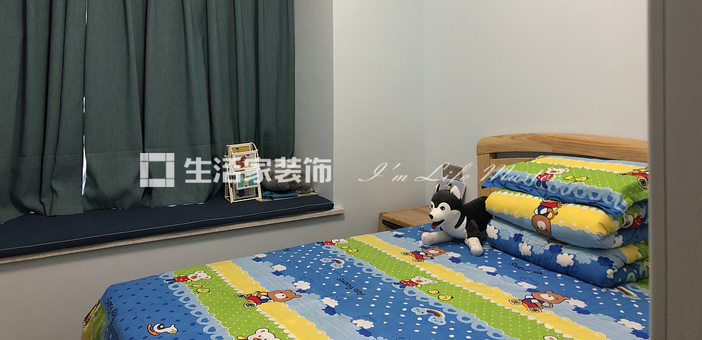 飘窗金马高悦府 137㎡ 新中式风格