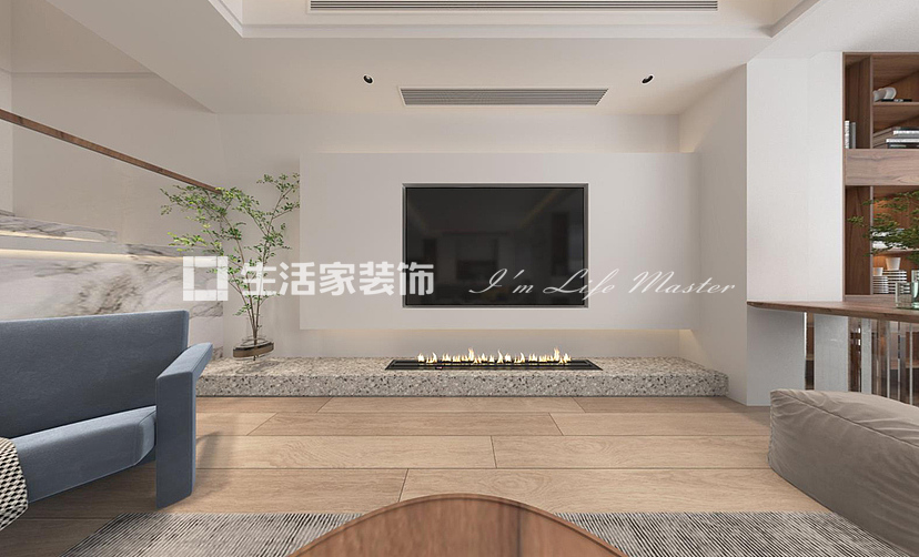 建发央著 - 142m²- 现代简约风格