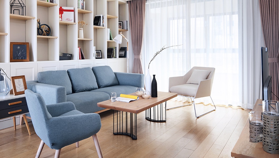 113平三室现代装修实景案例