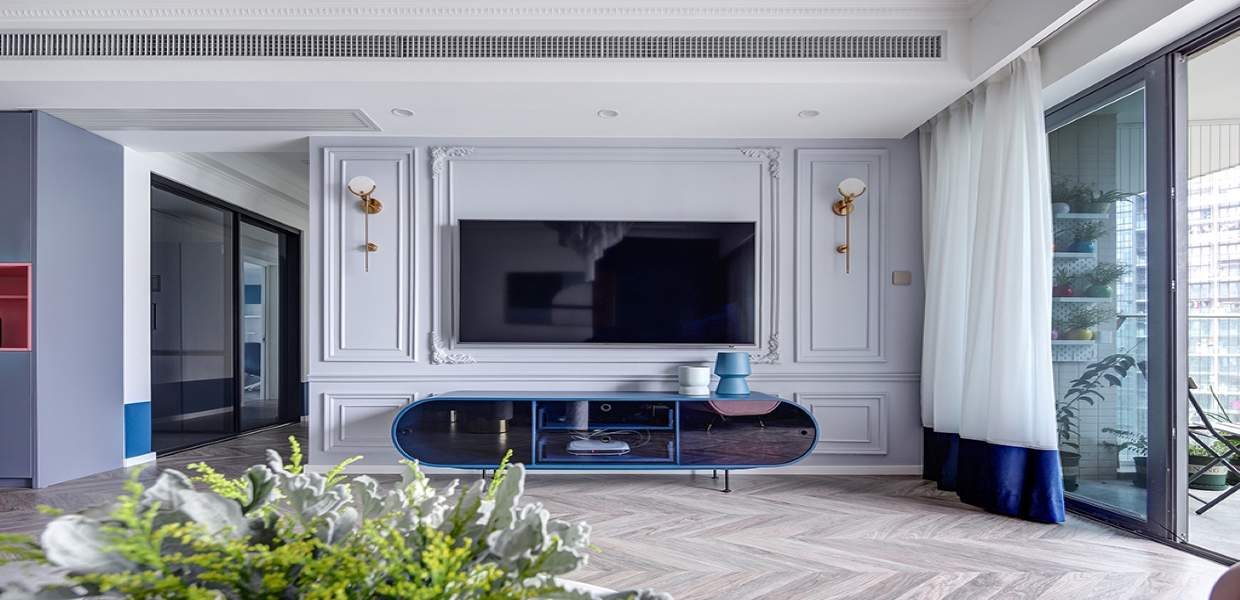 105平三室法式装修实景案例