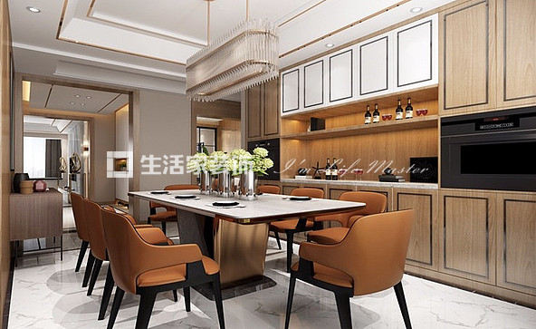 酒柜贵阳未来方舟-现代风格-226㎡-安冰