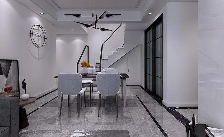 未来城110平现代风格装修案例