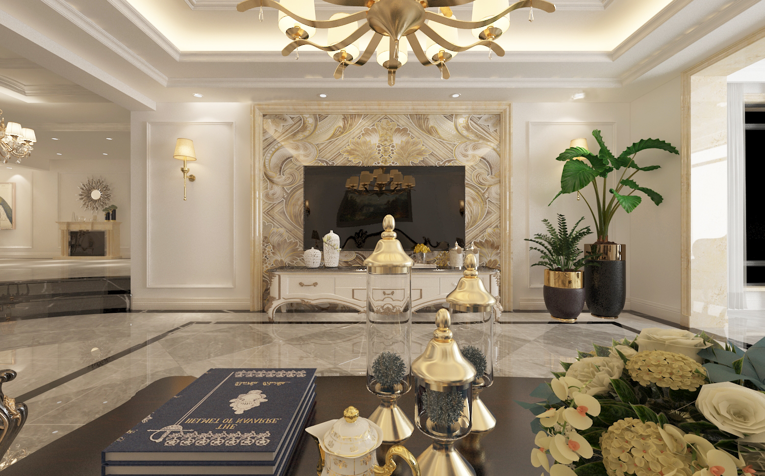 160平别墅装修实景案例