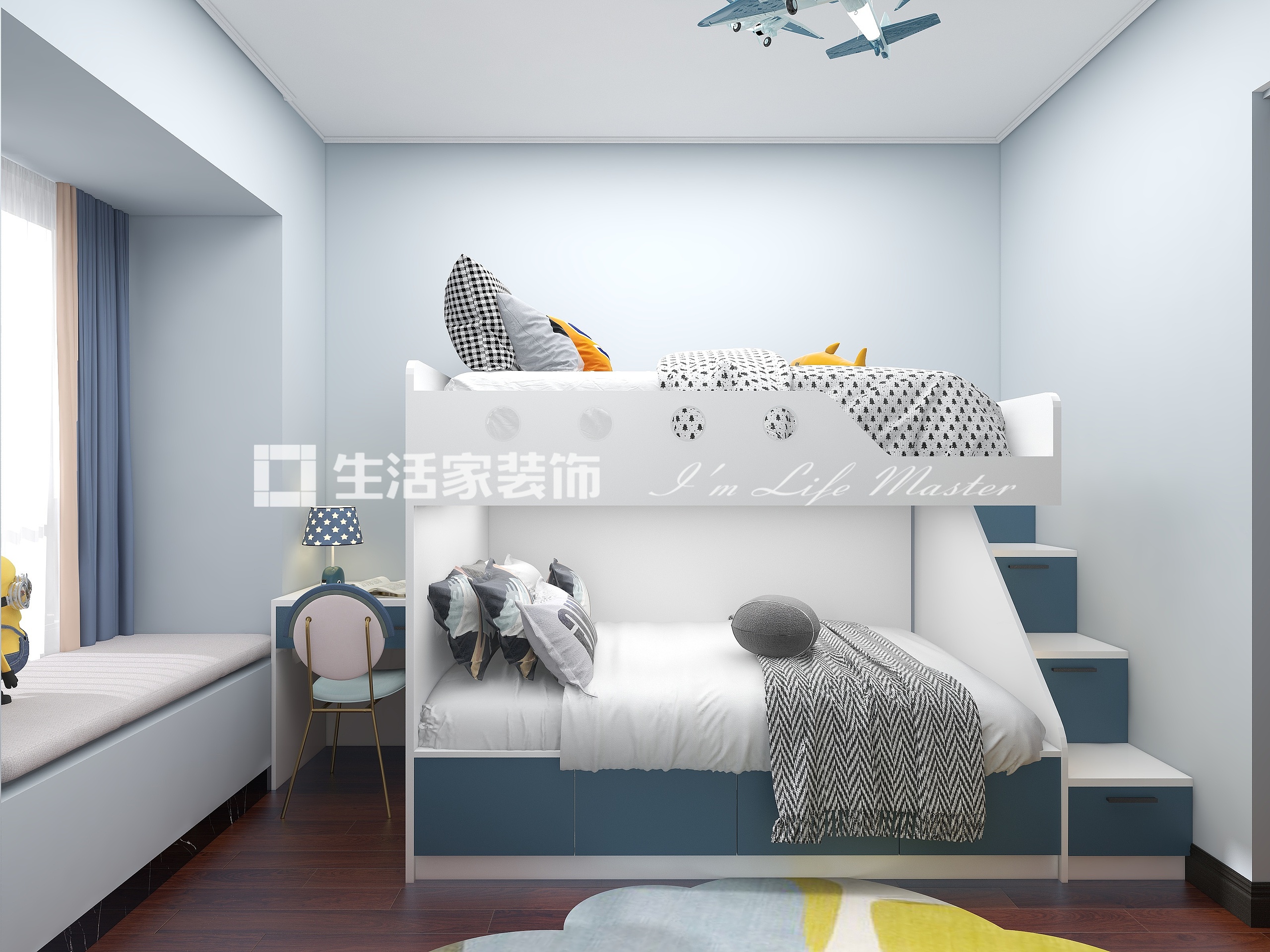 儿童房简欧风格
