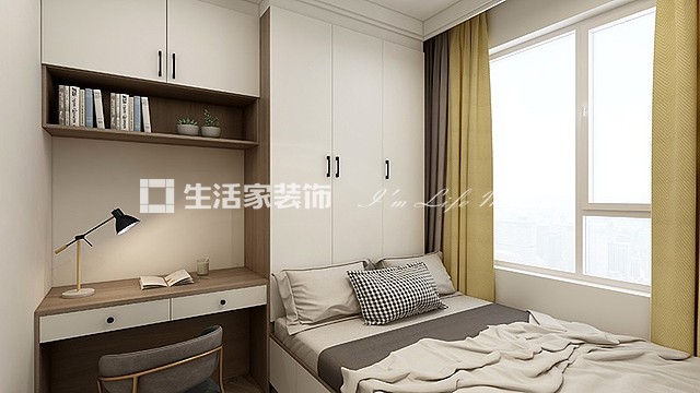 飘窗绿城·春月锦庐 116平 现代简约风格