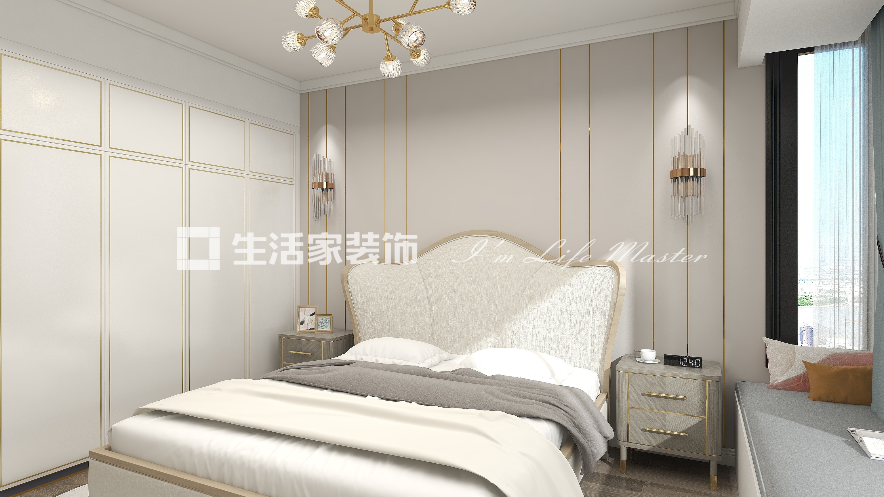 储物柜绿地众安宸瀚里 120㎡ 法式风格