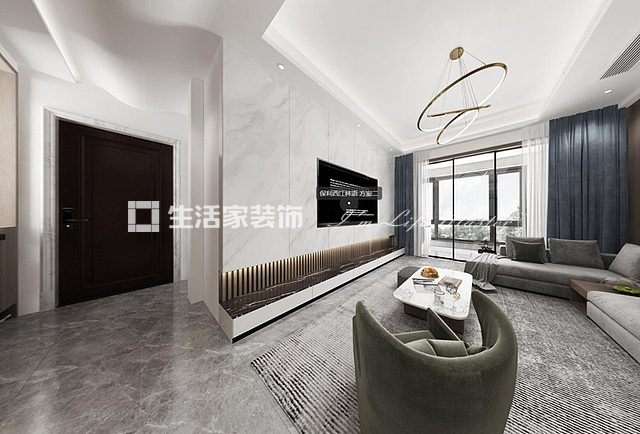 其他保利西江林语 - 123m²- 现代简约风格