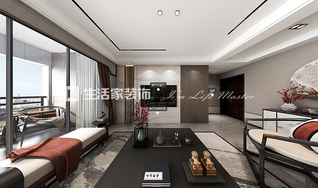 其他金辉城市广场 -159㎡ -新中式风格