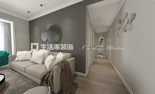 其他保利滨江上品 89㎡ 现代极简风格