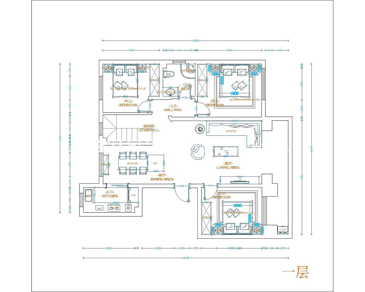 户型图轻奢