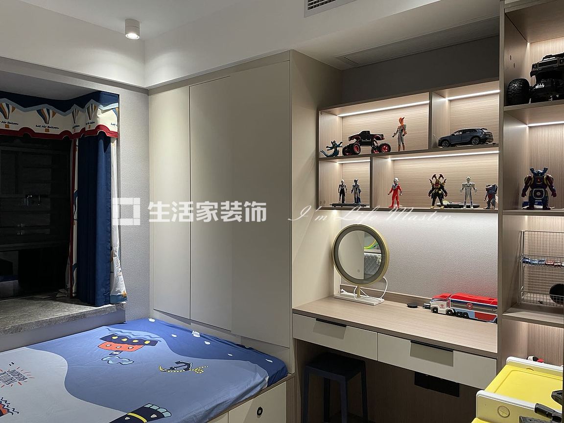 储物柜上坤山语四季 130㎡ 现代简约风格