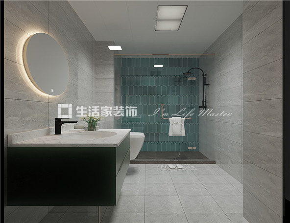储物柜龙湖武林上城 135㎡ 现代简约风格