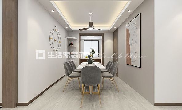 户型图现代 轻奢 华润中央公园