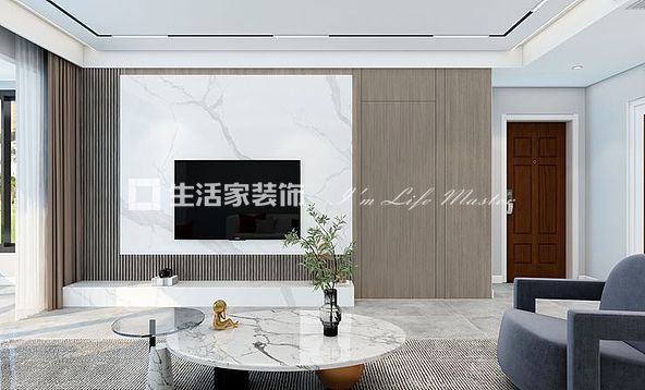 电视墙公园九里 现代 简约 时尚