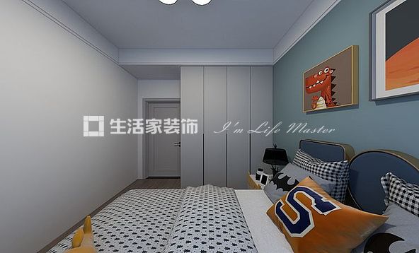衣柜小清新  荣盛时代华府  现代简约