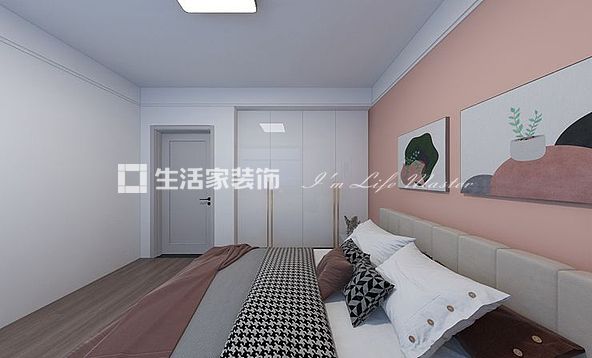 衣柜小清新  荣盛时代华府  现代简约