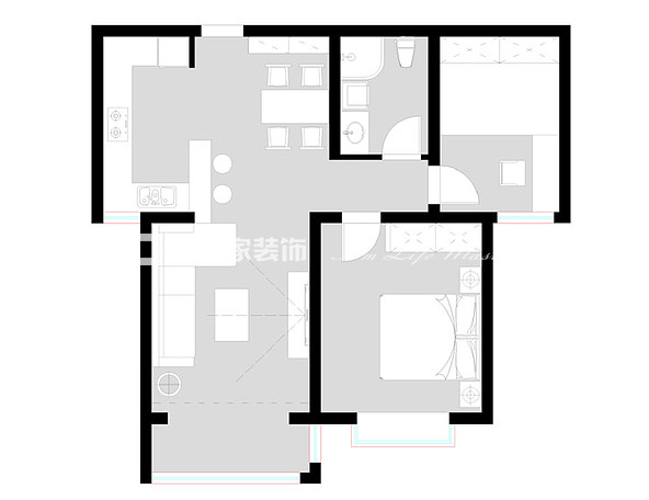 户型图现代轻奢