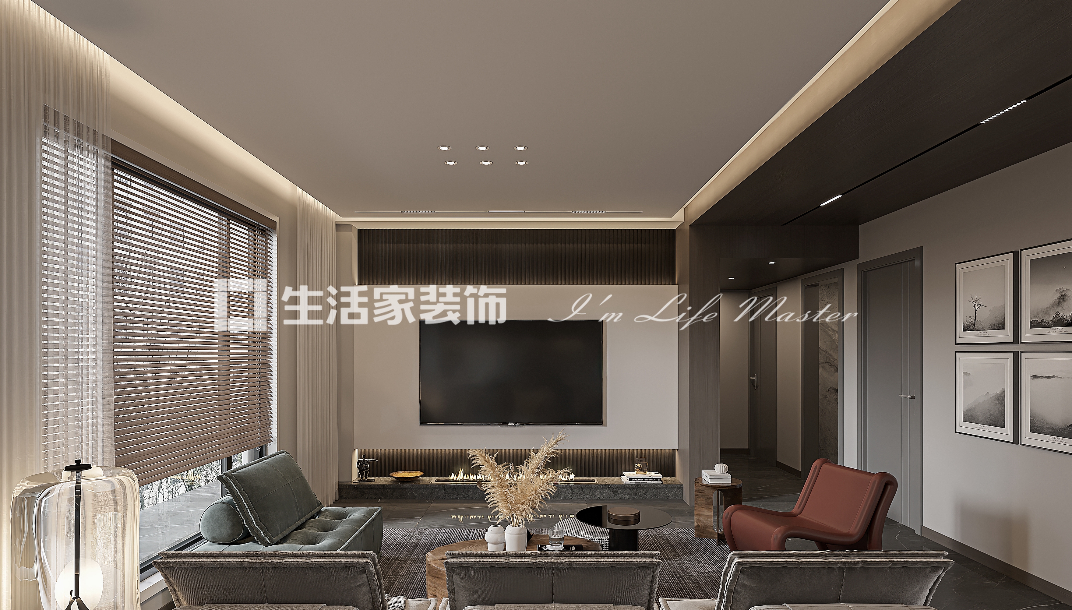 吊顶会展城-127㎡-现代风格