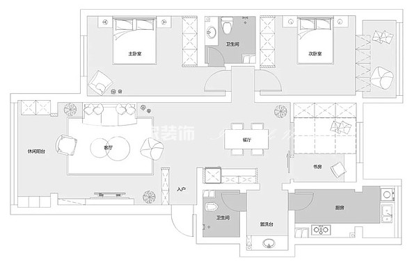 戶型圖現(xiàn)代風(fēng)格