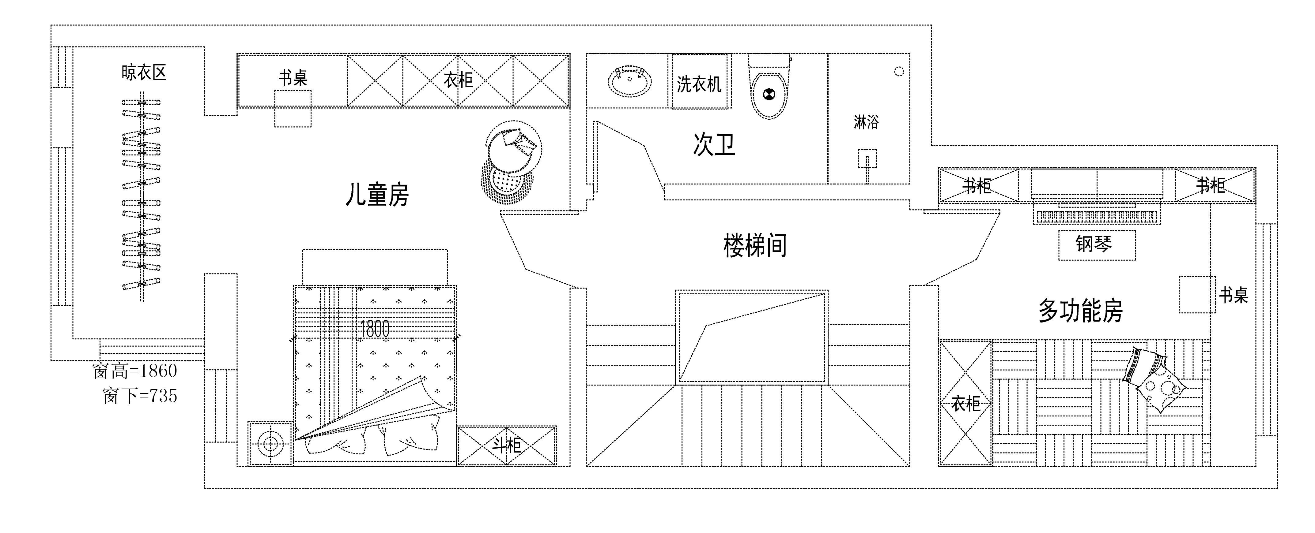 户型图生活家,学府花园装修效果图,新中式风格装修效果图,天津生活家装饰装修案例效果图