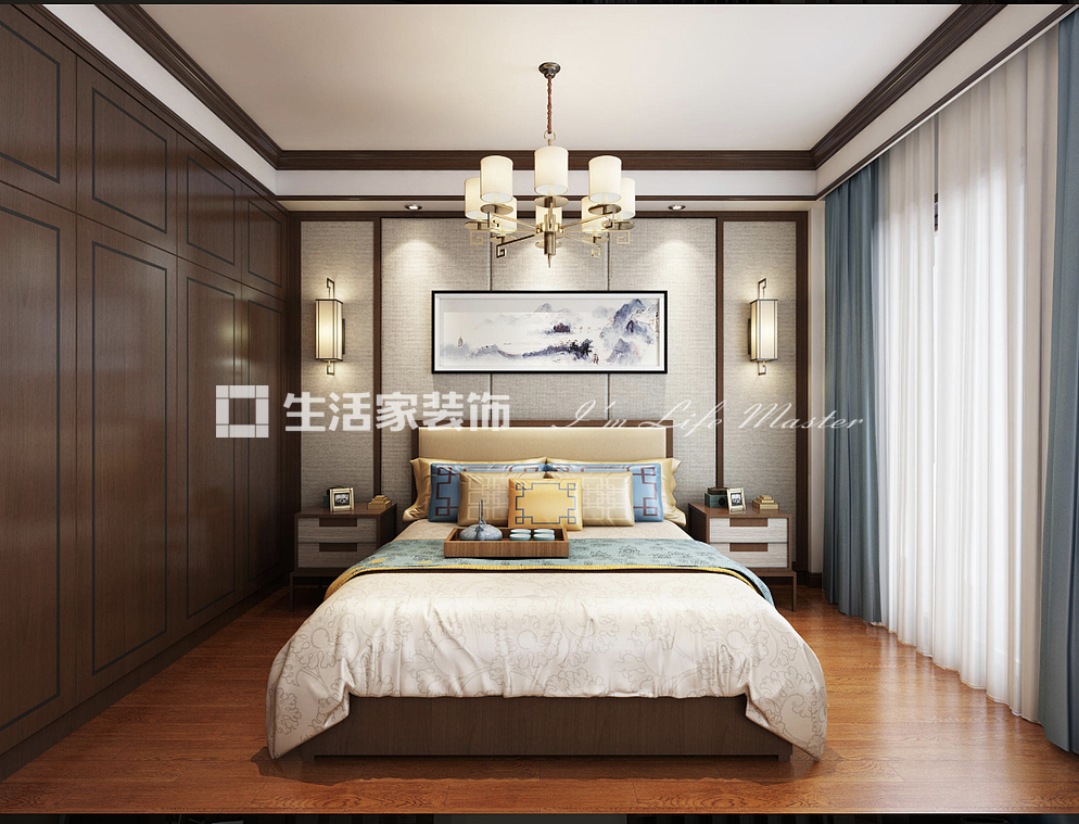吊顶新中式