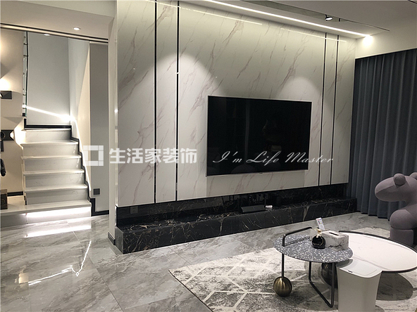 楼梯金隅中铁都会森林 140㎡ 极简风格