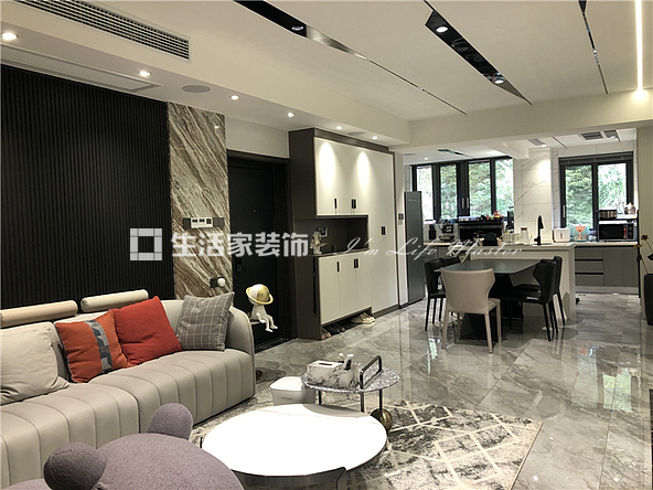 储物柜金隅中铁都会森林 140㎡ 极简风格