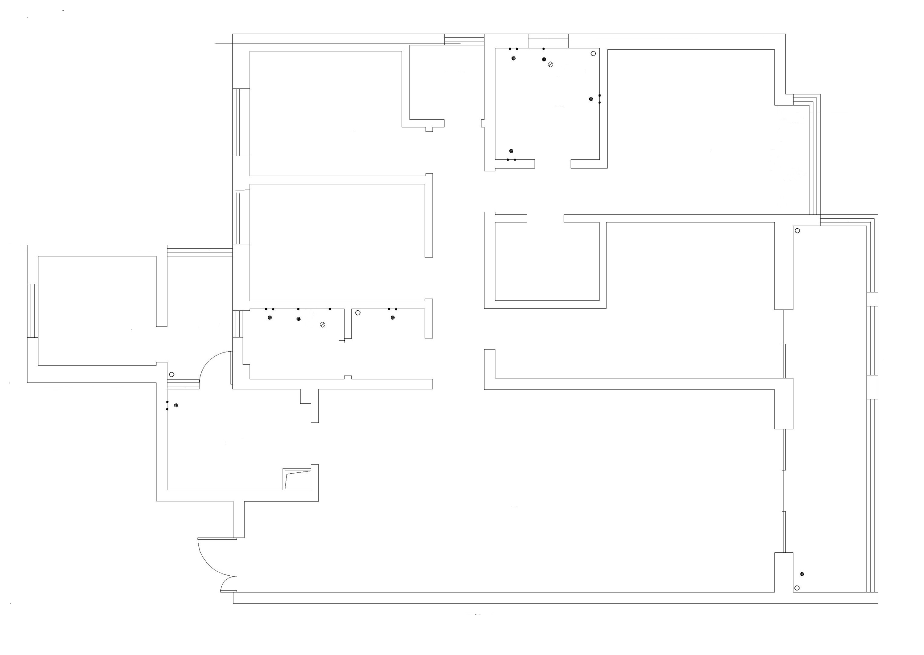 户型图时代俊园 155㎡ 现代轻奢 生活家家居