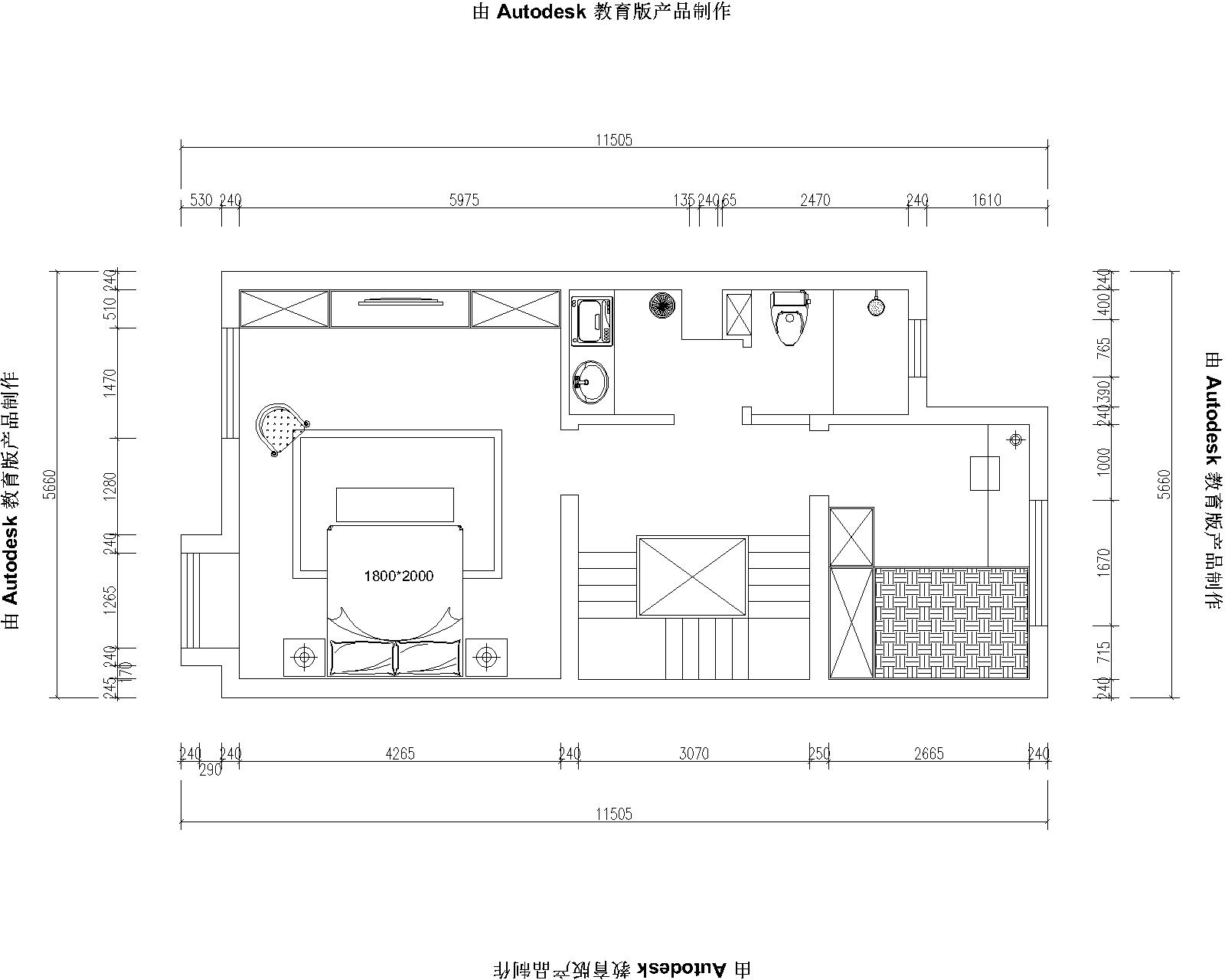 户型图宁发阳光公寓装修效果图,欧式风格案例效果图,天津生活家装修案例