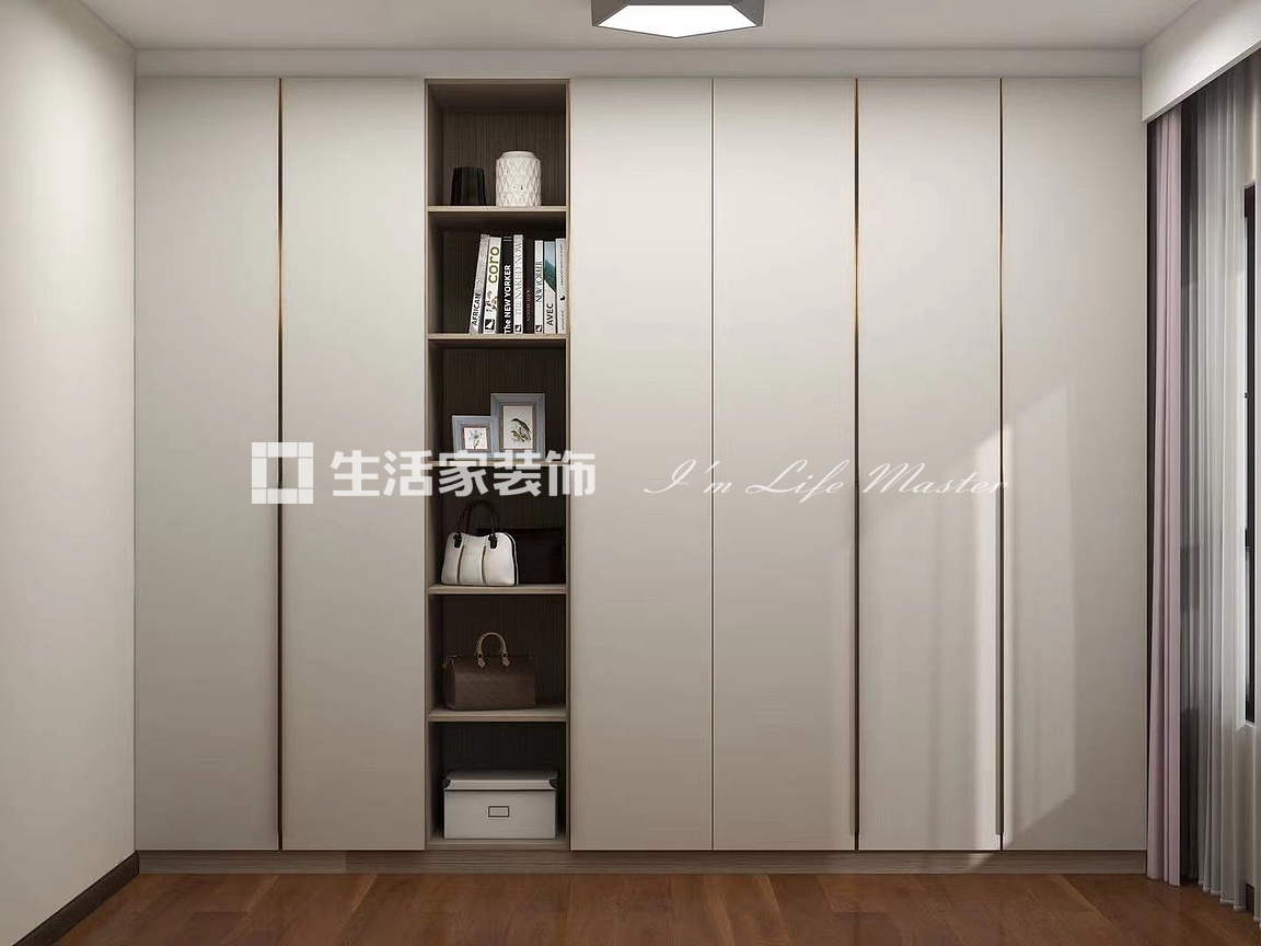 衣柜融创九樾府-117㎡-现代风格