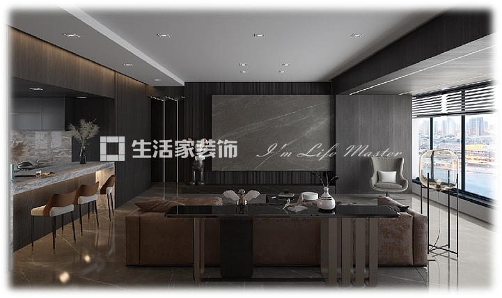 其他龙湖-109㎡-现代港式风格