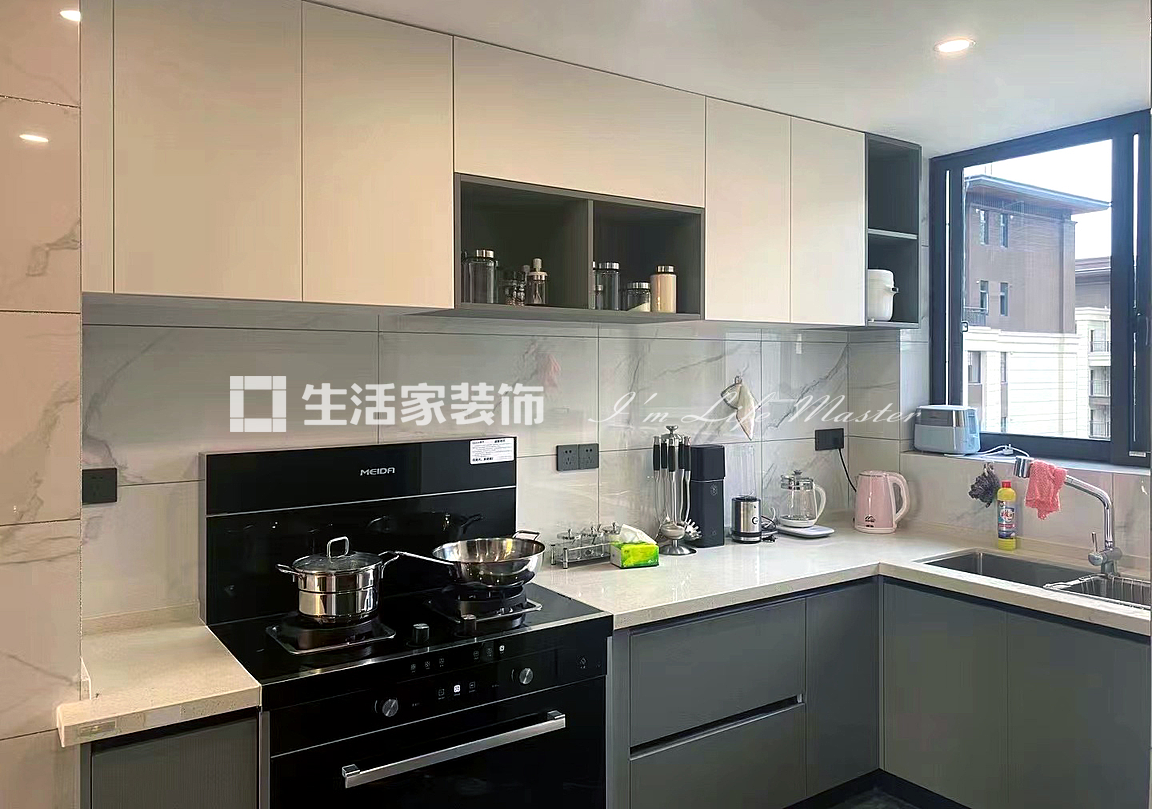酒柜银海元隆熙府-138㎡-现代轻奢风格