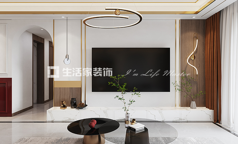 融创九樾府-117㎡-现代风格