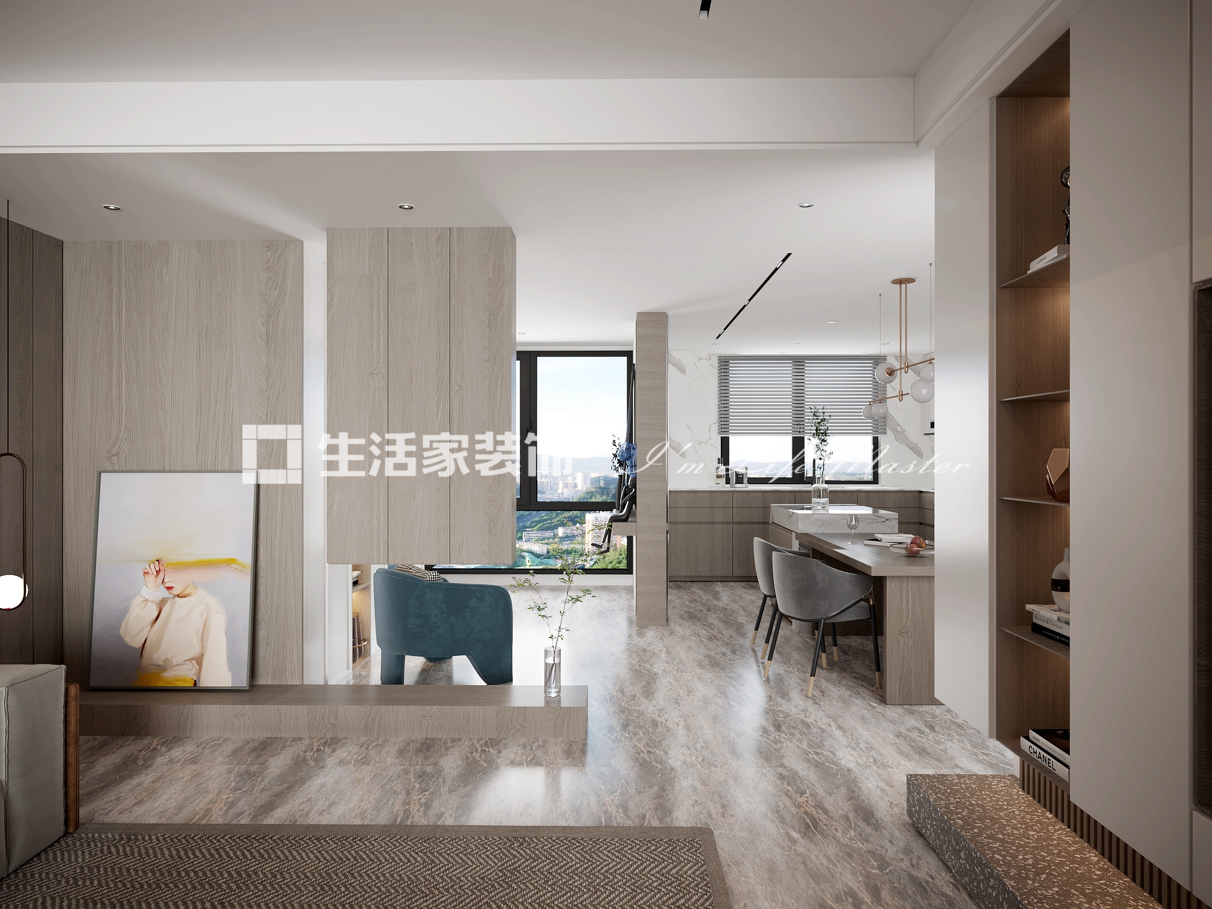 其他金融城-138㎡-现代轻奢风格