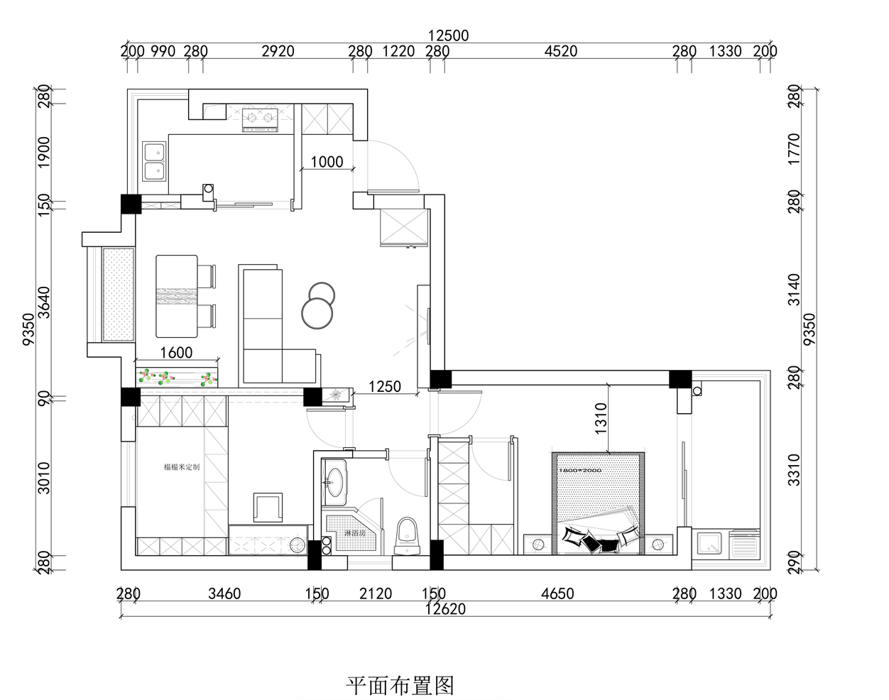 户型图后现代