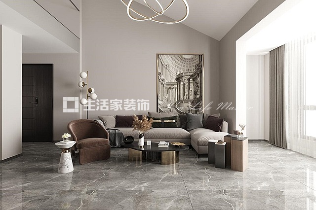 后现代风格装修案例
