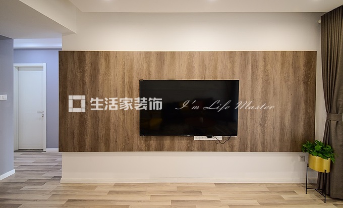 电视背景墙装修欧式