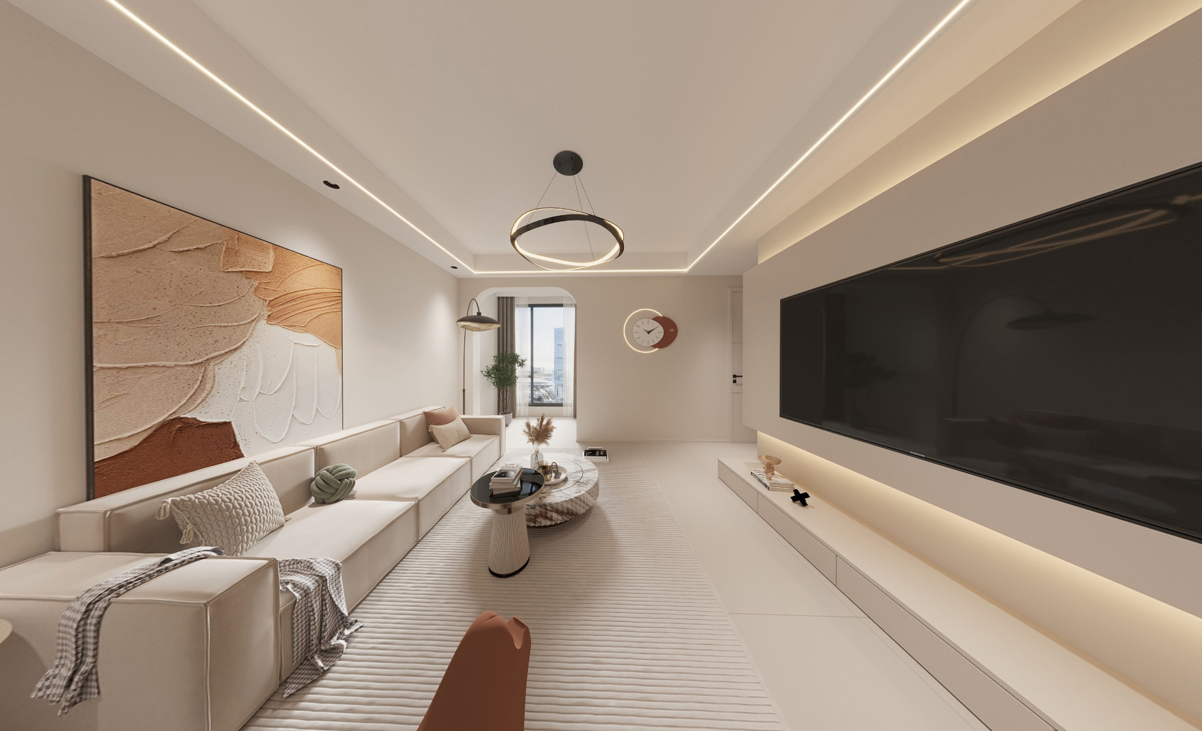 中建东湖之星现代奶油