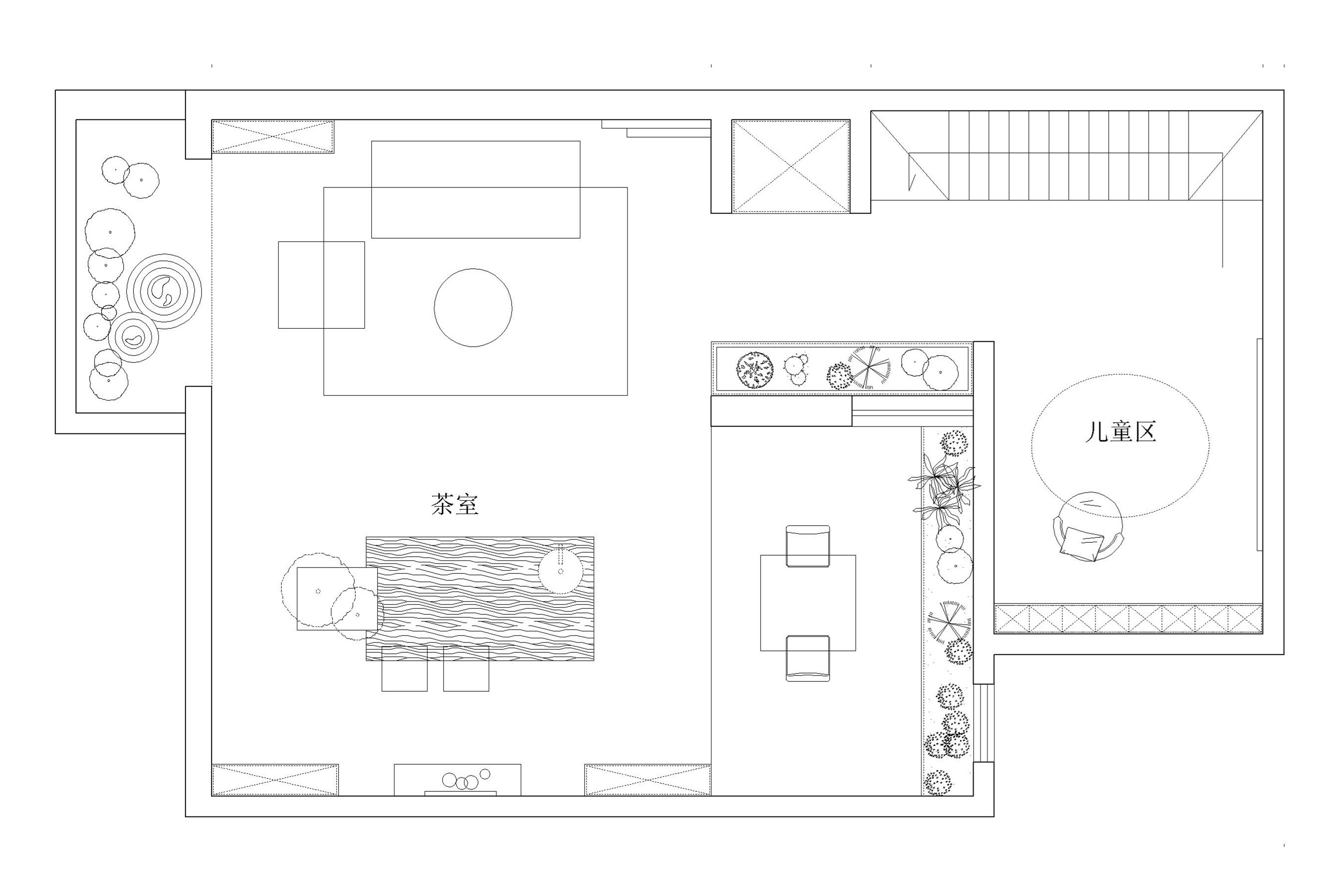 户型图 滇池华府 350㎡ 法式混搭风
