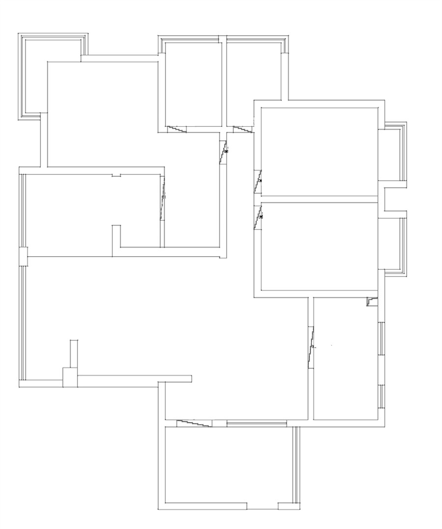 户型图银海畅园 140㎡ 现代简约