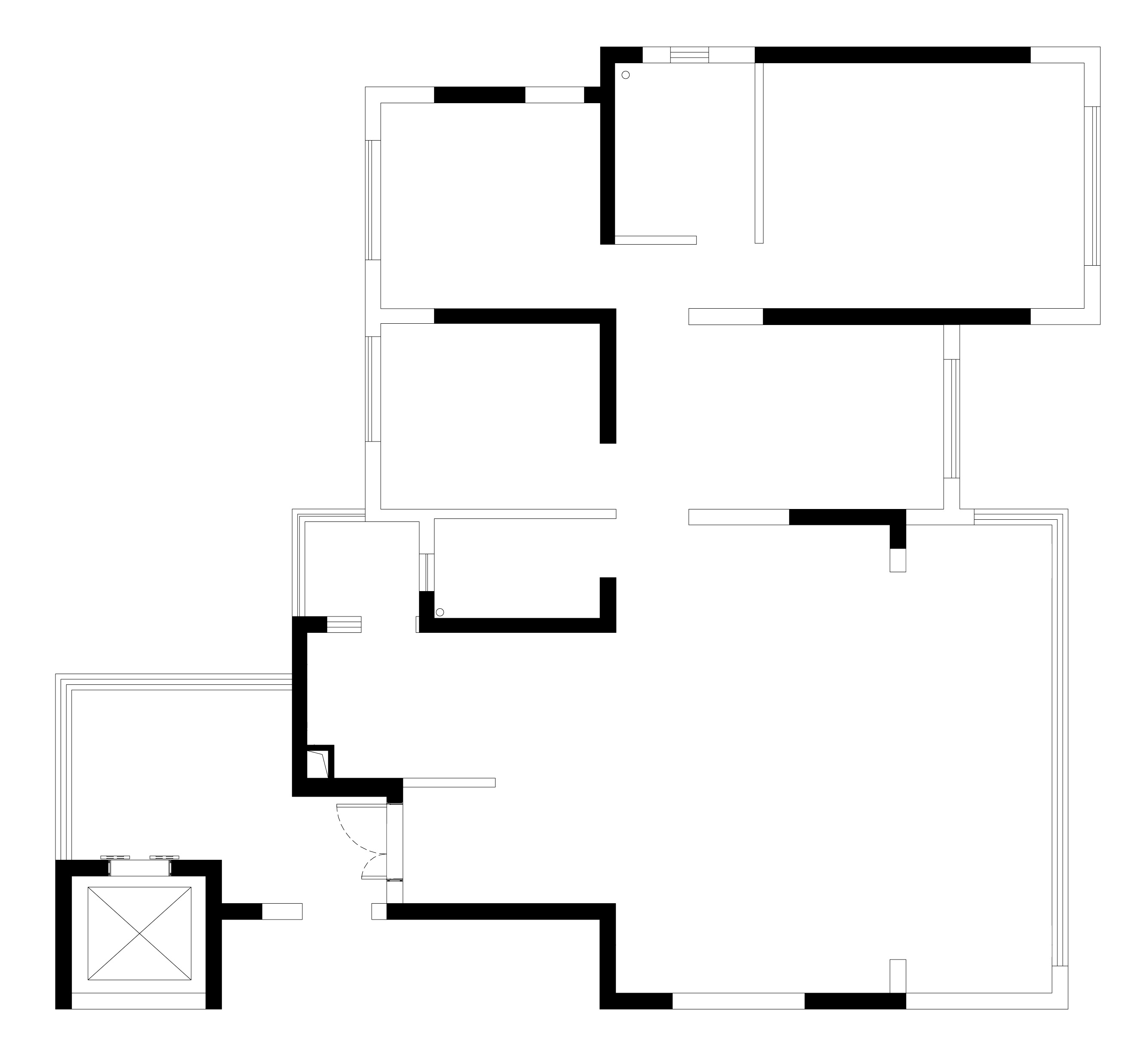 户型图邦泰臻境 143㎡ 意式极简