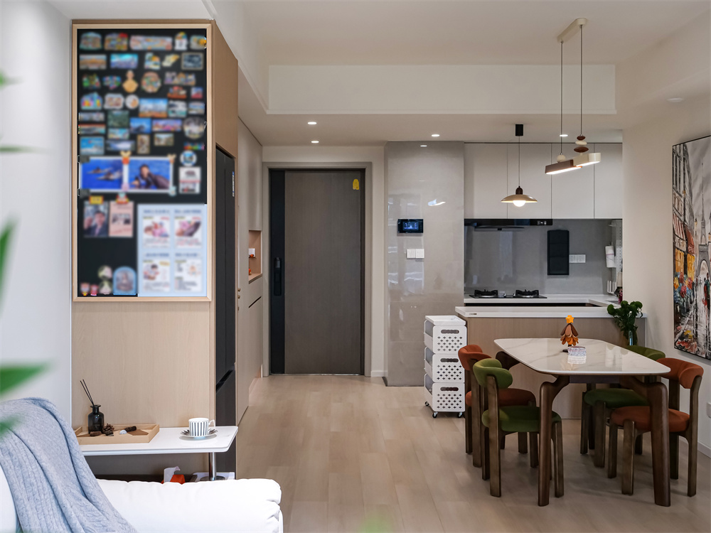 储物柜西派城樾 114㎡ 现代原木风