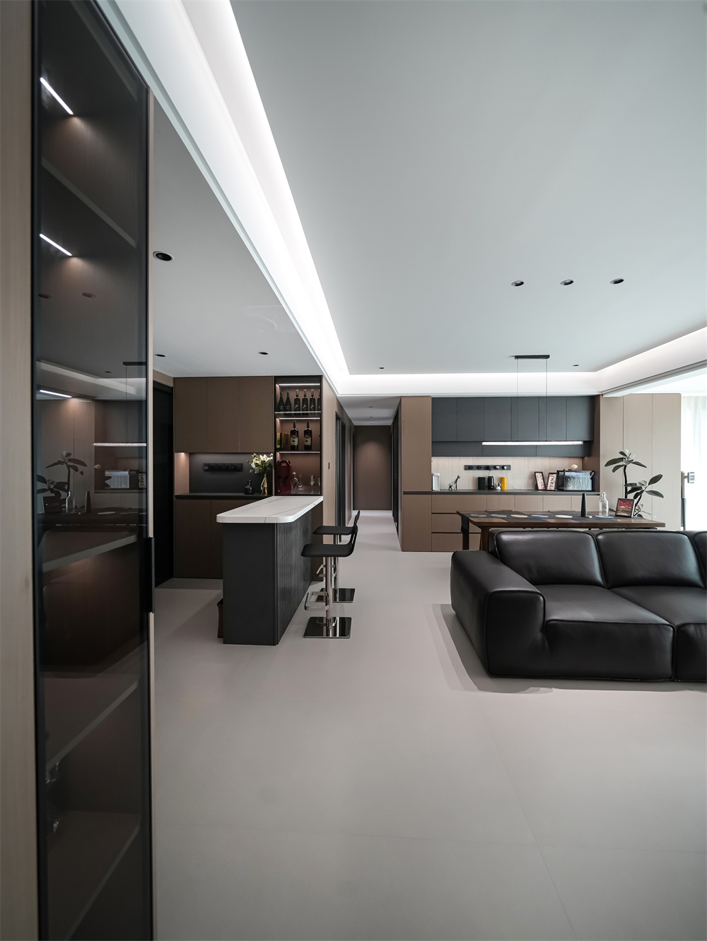 储物柜邦泰臻境 143㎡ 意式极简