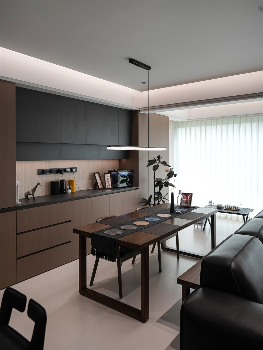 储物柜邦泰臻境 143㎡ 意式极简