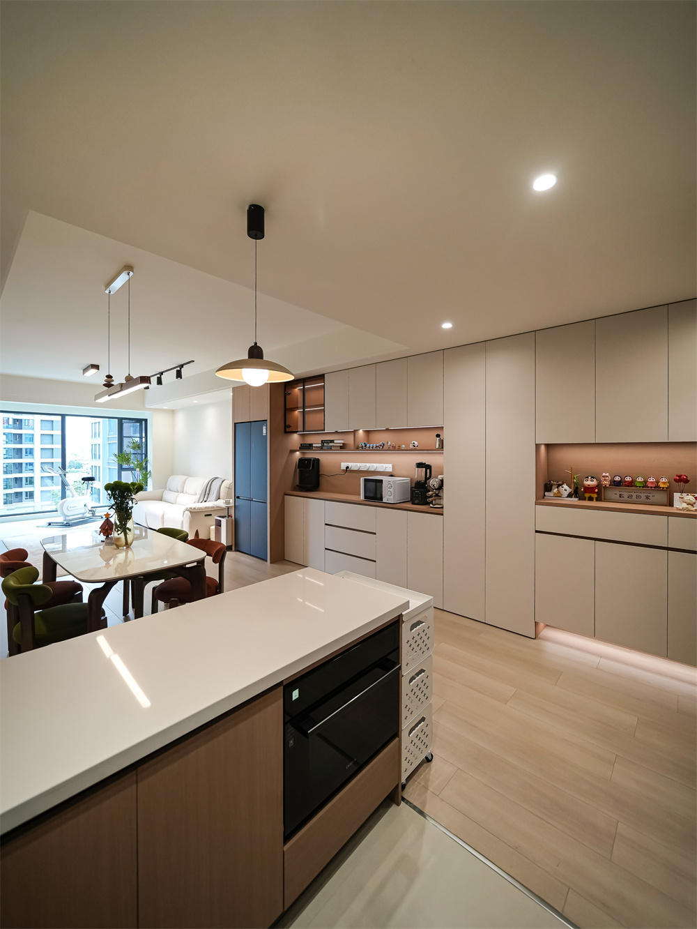 储物柜西派城樾 114㎡ 现代原木风