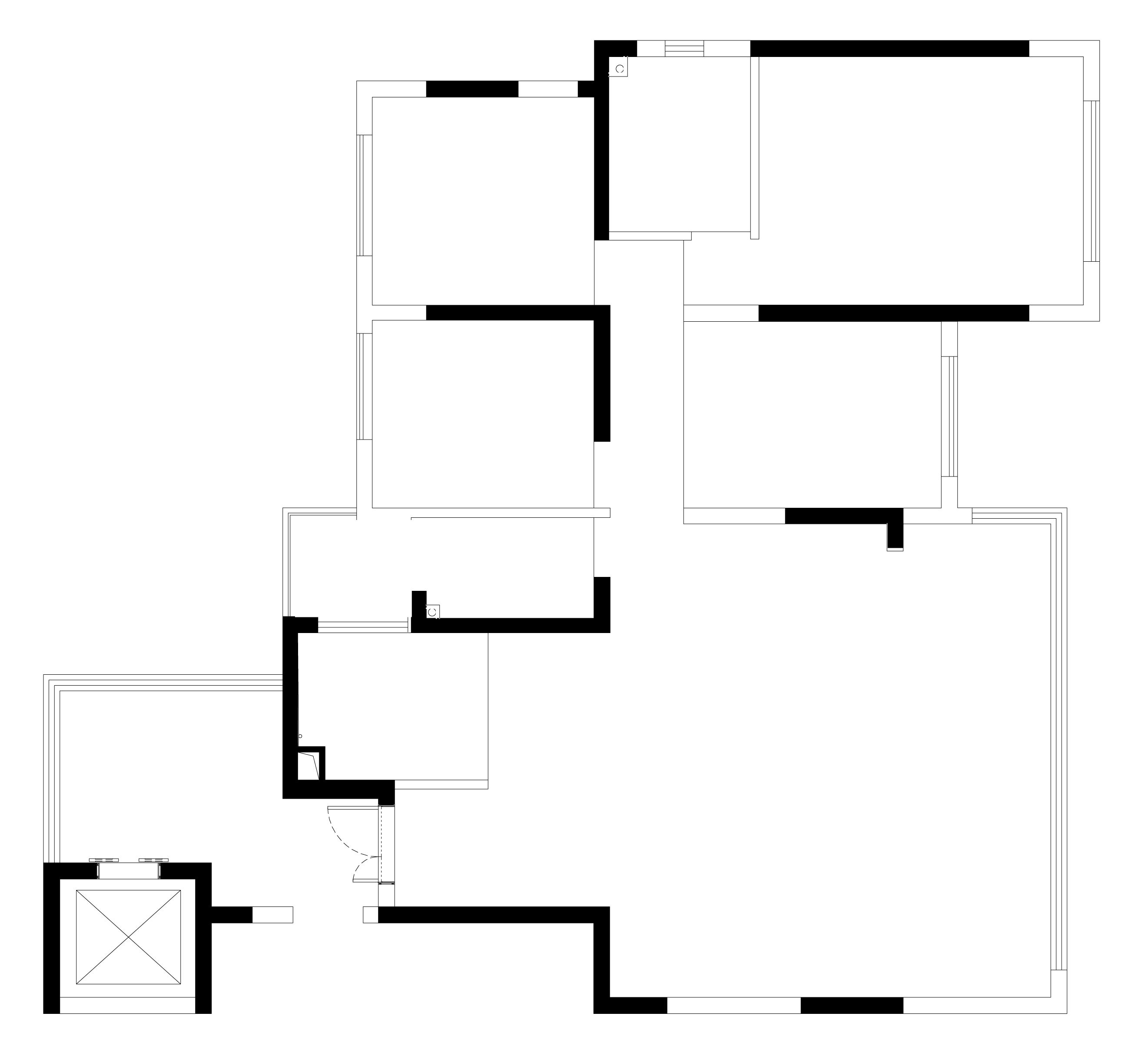 户型图邦泰臻境 143㎡ 意式极简