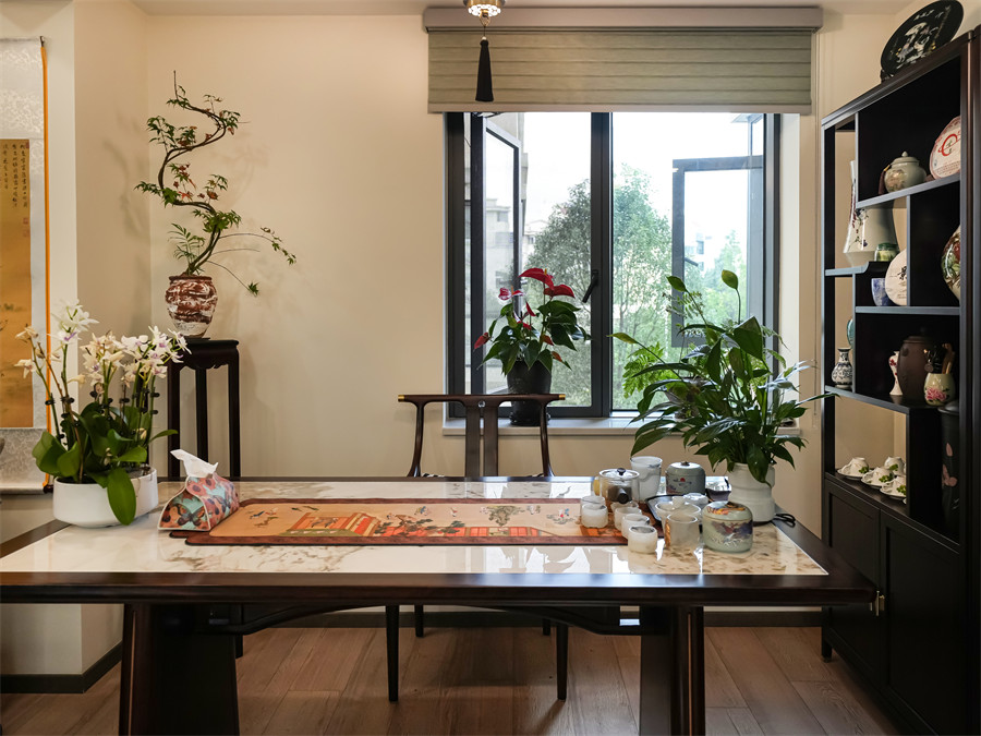 储物柜金牛小区 120㎡ 新中式