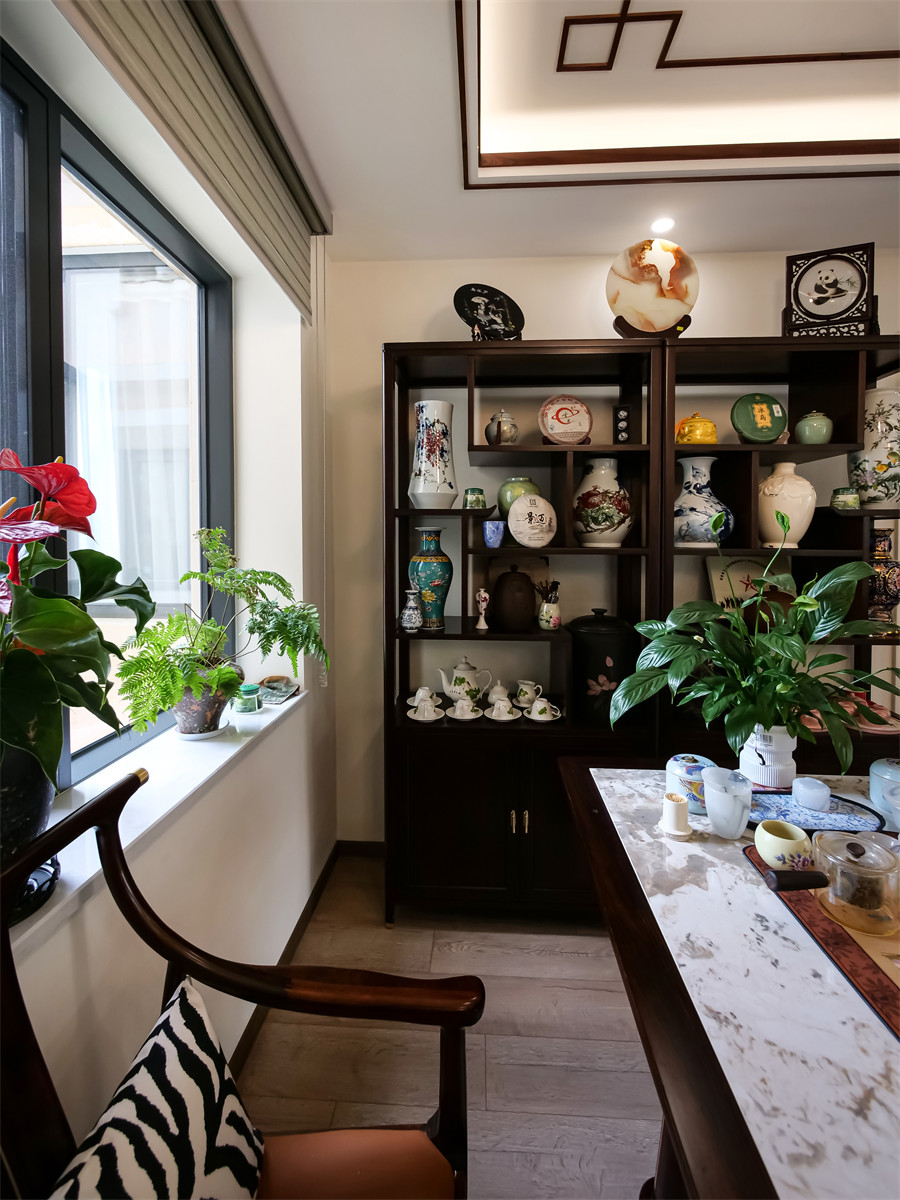 储物柜金牛小区 120㎡ 新中式