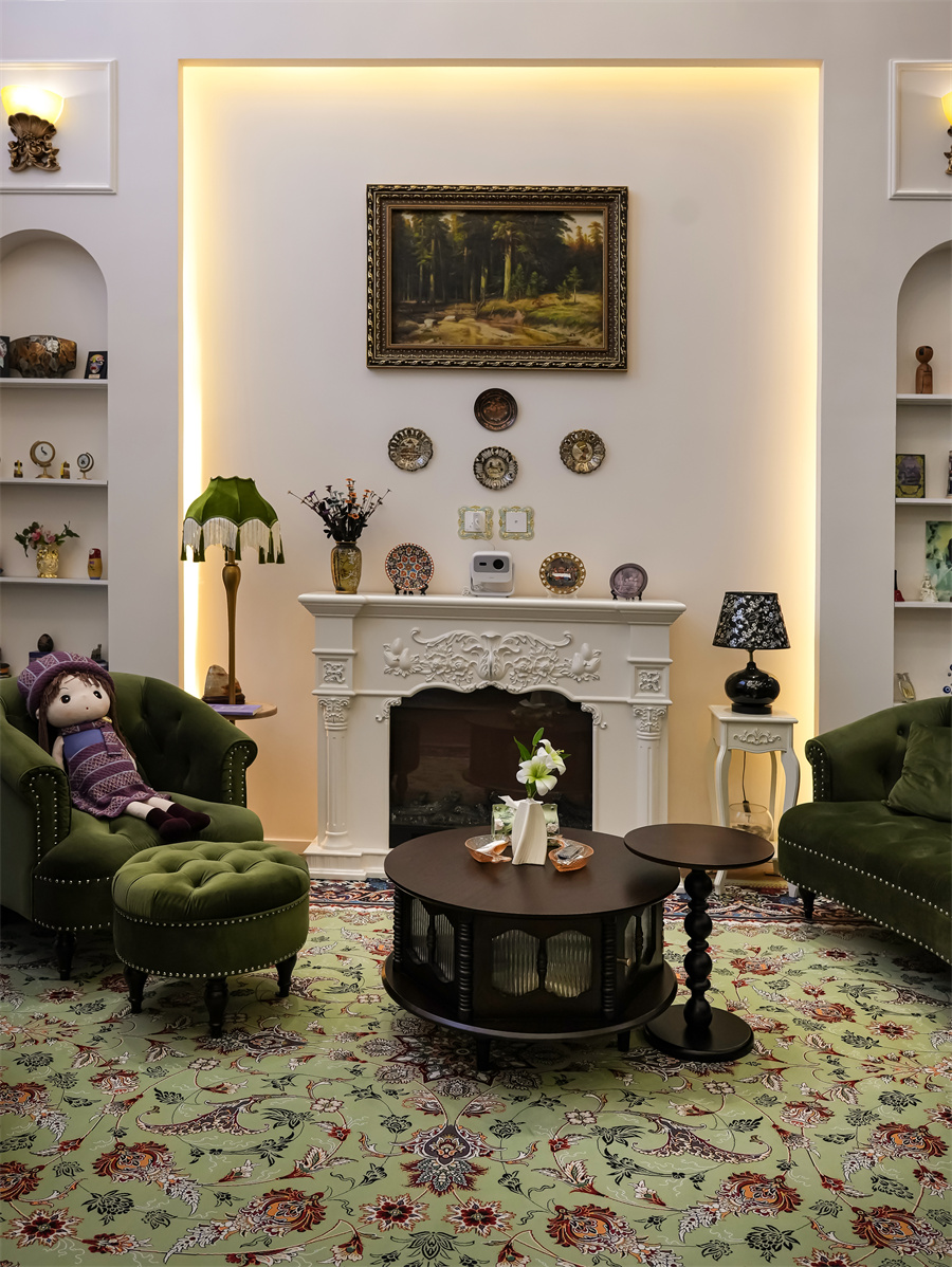 壁炉广电苑 230㎡ 法式复古风